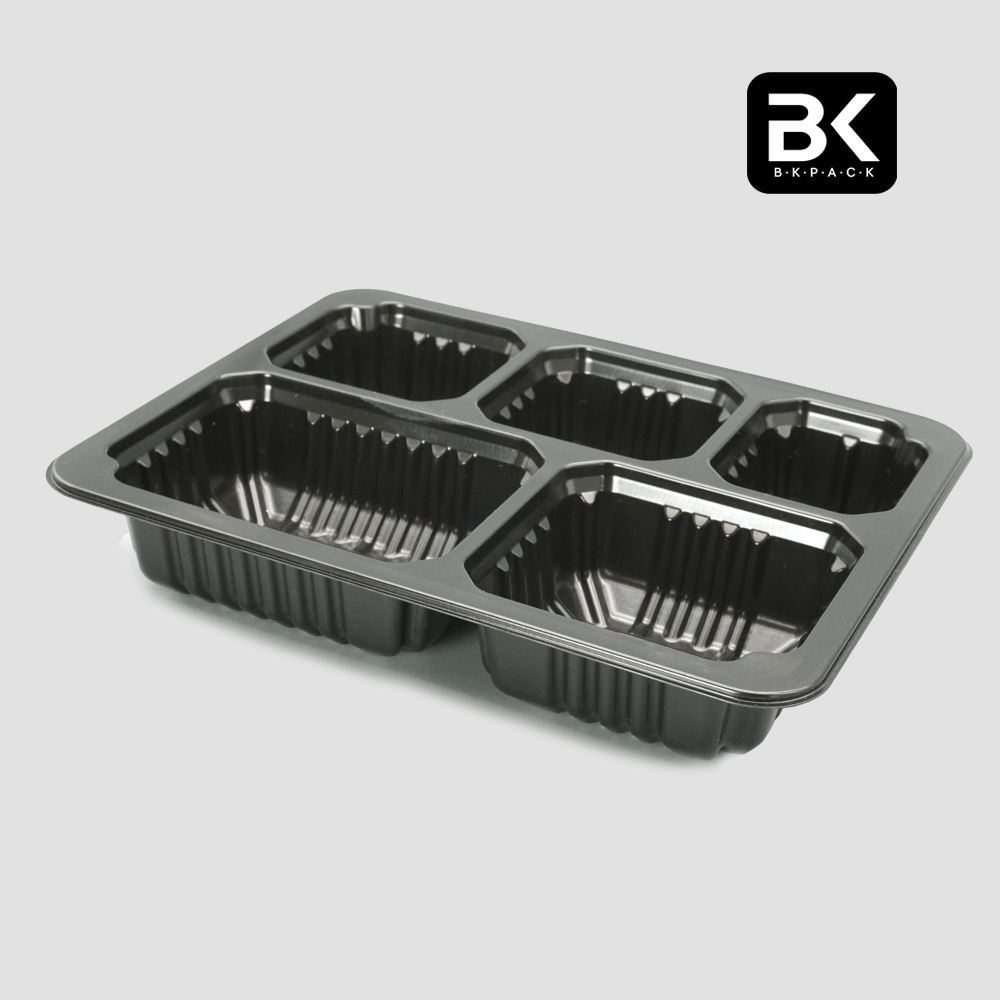 [넾다세일] BK 23184-5A 실링용기 70호 5칸 600개 (230x180x40) 2318 시리즈 - 상세 이미지 3