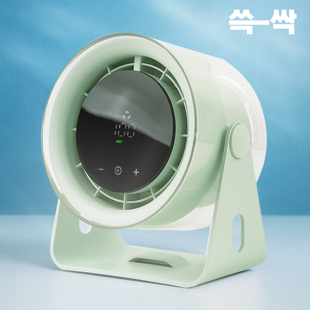 쓱싹 프럭스 T 100단 무선 탁상용 선풍기 저소음 각도조절 휴대용 미니팬 4000mAh - 상세 이미지 3