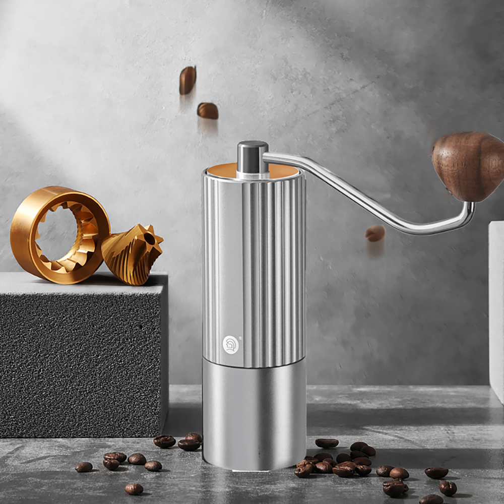 zeroHero Z3 Pro 수동 커피그라인더 핸드밀 원두 분쇄기 실버