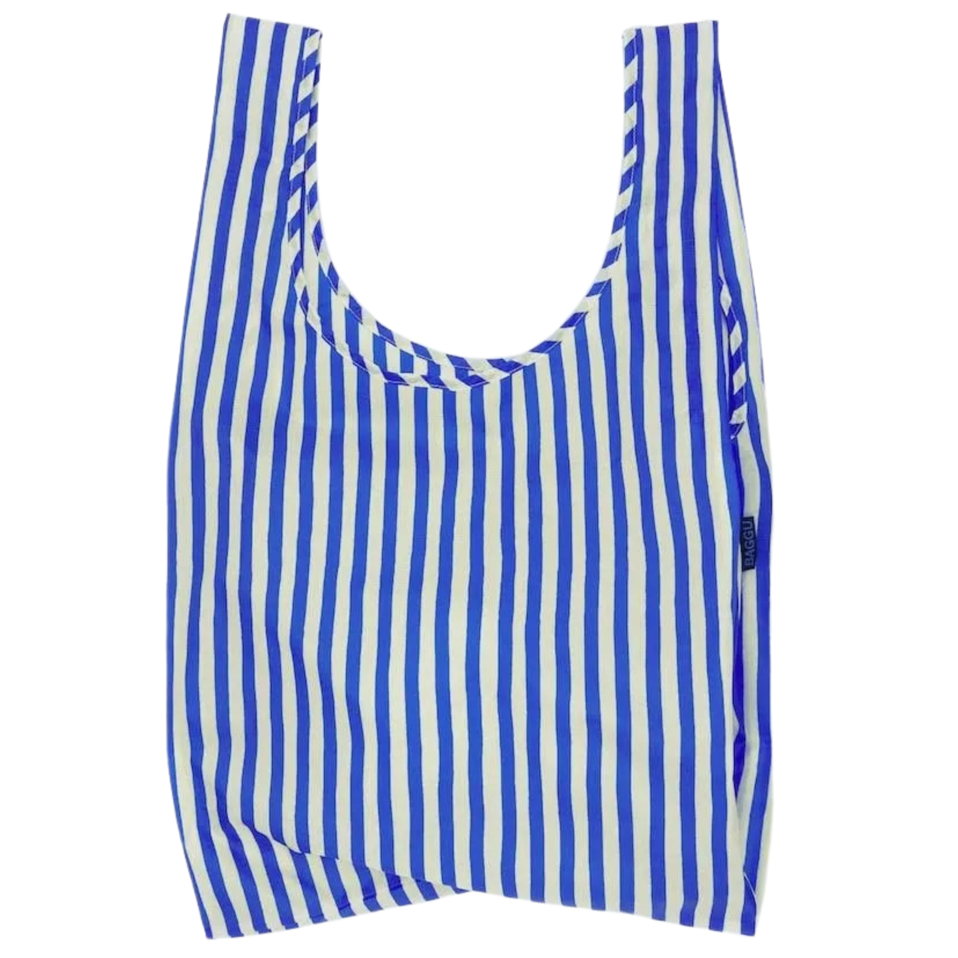 바쿠 숄더백 STANDARD BAGGU 블루 페인트 스트라이프 4582698813798 - 메인 이미지