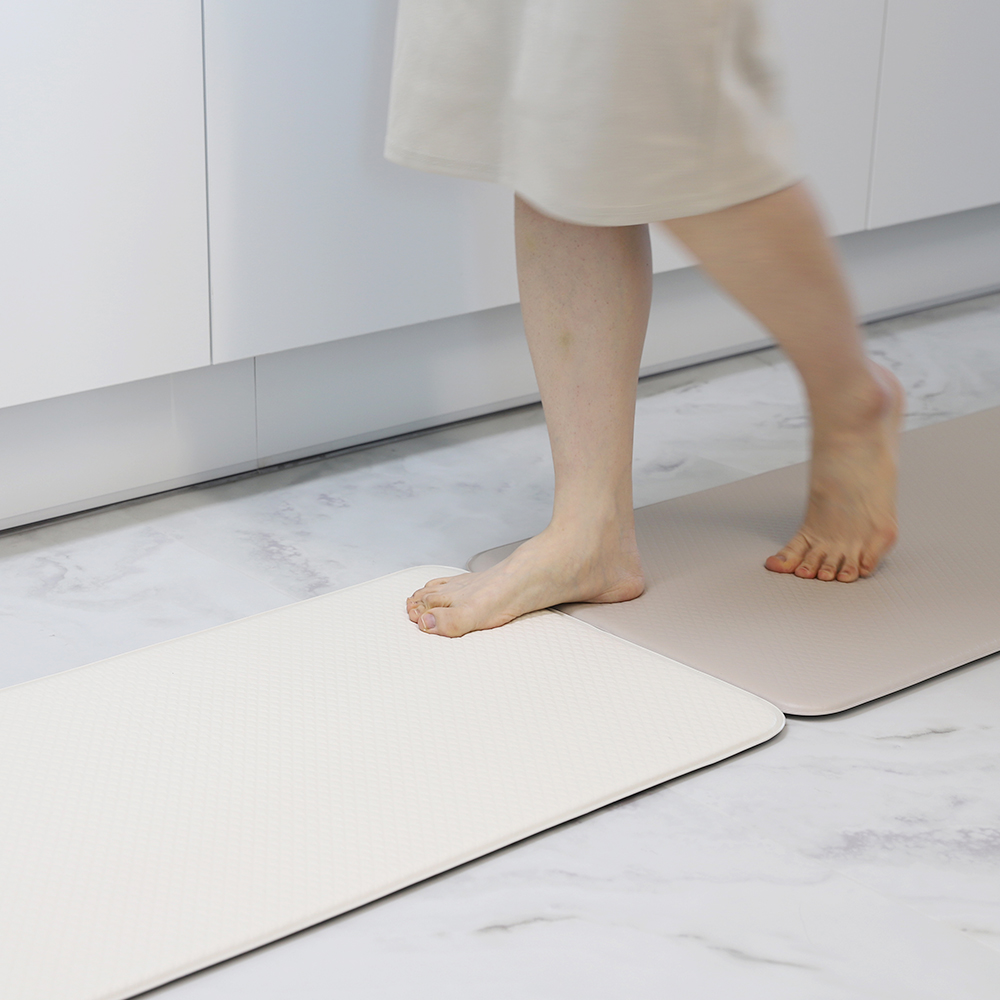 대형 주방 매트 PVC 양면 논슬립 발매트 욕실 현관 베란다 120x44cm