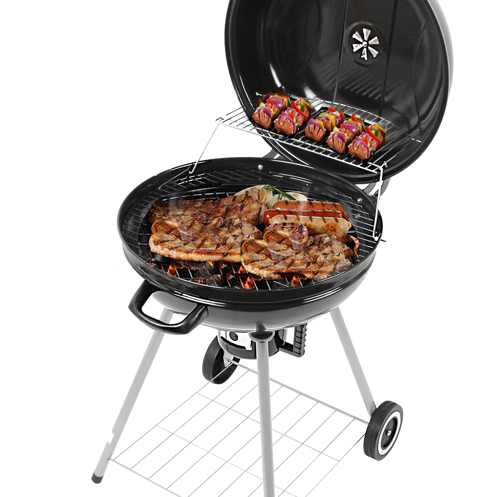 꾸버스 애플 57 프리미엄 바베큐그릴 BBQ 훈제 직화 야외 캠핑 펜션 숯불 대형 화로대