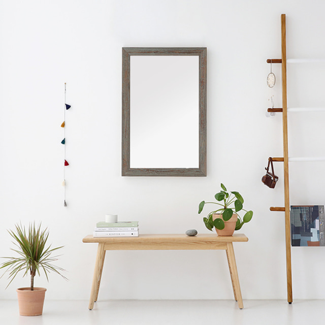 MAALI 거울 87x57 그레이