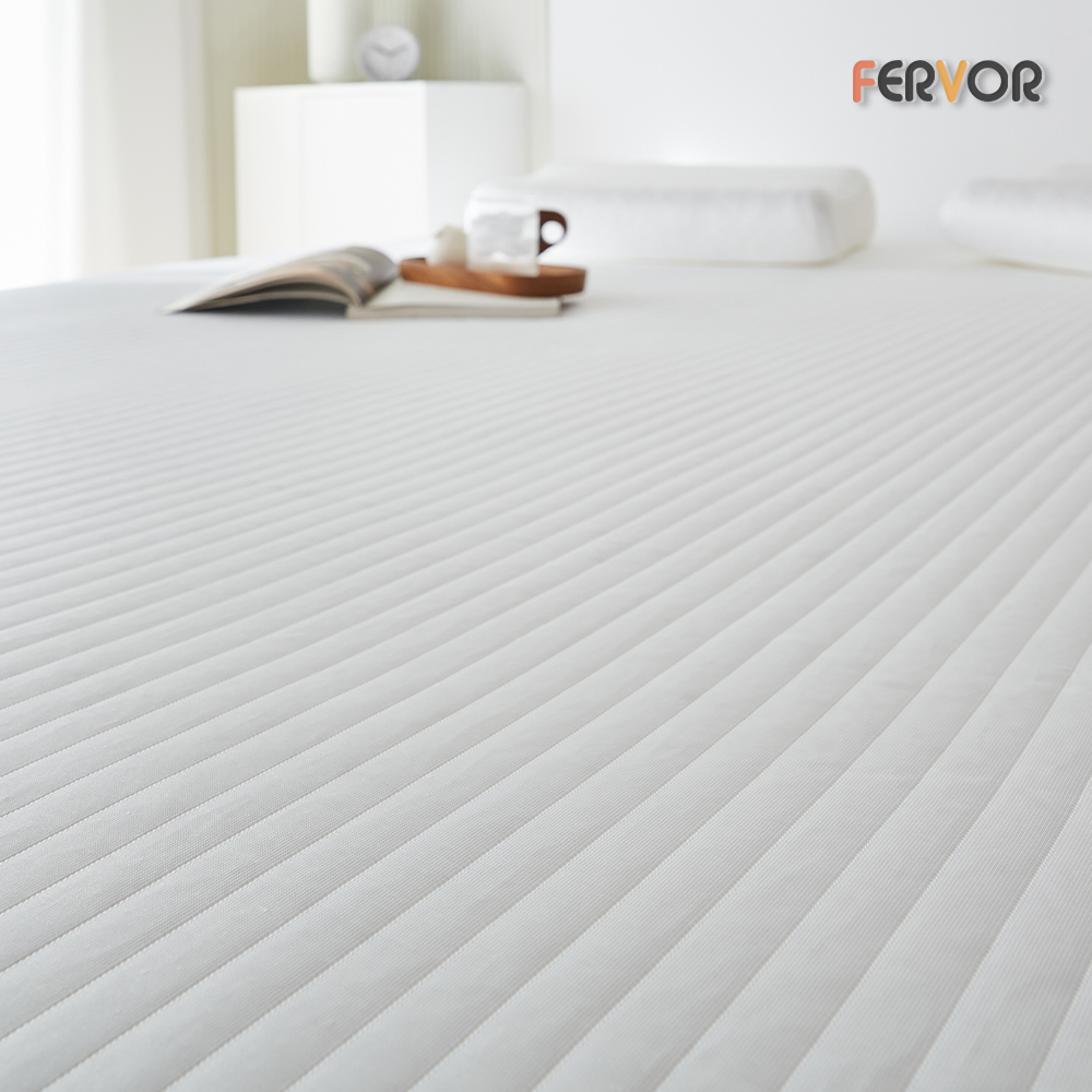 퍼보 휴비스 듀라론 에오로쿨 냉감패드 쿨매트 소파침대러그 스트라이프, SS(슈퍼싱글)