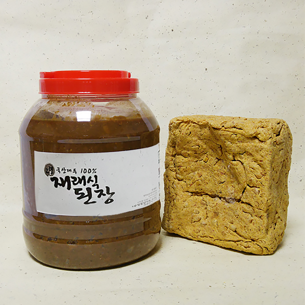 고령 국산 시골 전통 재래된장 재래식 집된장 2kg 이미지 4