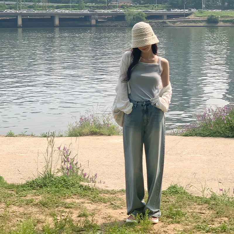 소프트 린넨 라운드 가디건 cd3409 - 상세 이미지 2