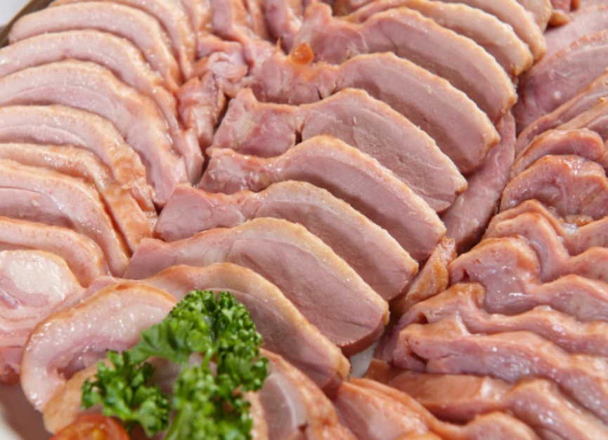 깐깐 육즙품은 훈제오리 슬라이스 800g 오리고기 제육 볶음