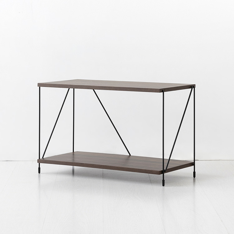 이지보 툴프리 600 선반 N형 625x302x390mm, 2단, 코코아월넛 0645.3645 - 메인 이미지