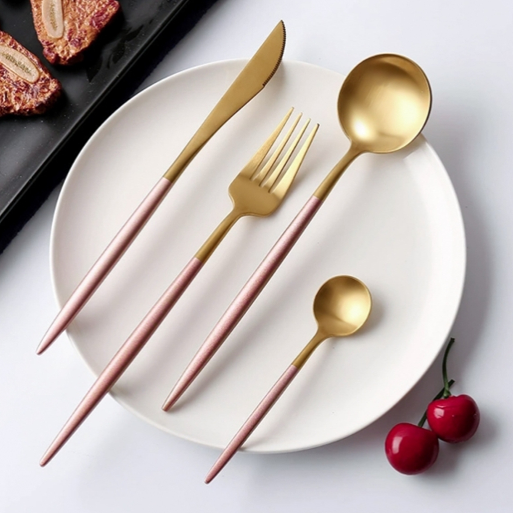 모던 포크나이프세트 올스텐 커트러리 레스토랑 양식기 6인