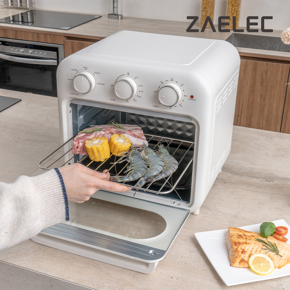 자일렉 오븐형 에어프라이어 대용량 24L 광파오븐 에어프라이기 스텐 ZL-2516AF