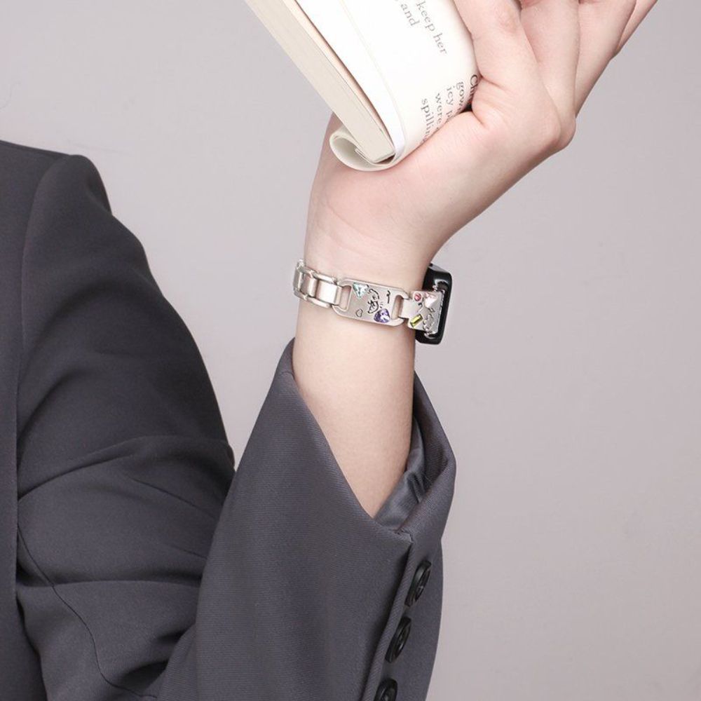화웨이밴드 10세대 스트랩 메탈 도금 체인 밴드 - 상세 이미지 3