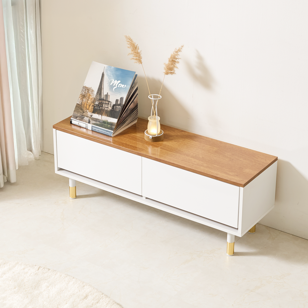 미니티브다이 안방 낮은 tv다이서랍장 폭좁은 티비선반 장식장