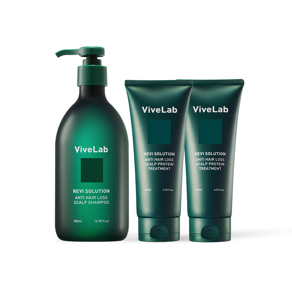 바이브랩 산후&여성을 위한 세트 (초록샴푸 500ml+초록트리트먼트 200mlX2) 상품 이미지