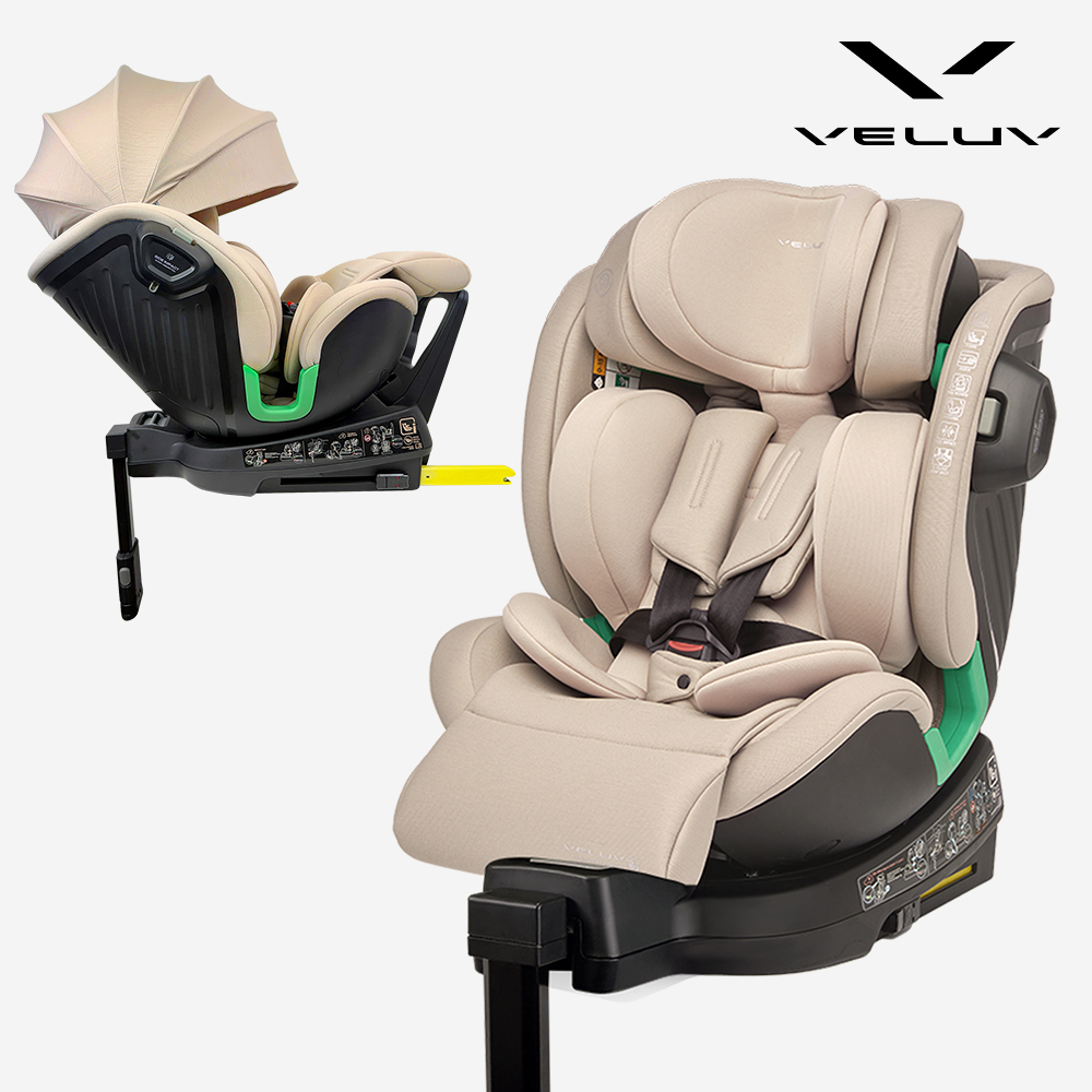 벨럽 V90 아이사이즈 360 회전형 유아 카시트 (ISOFIX) 피치휩