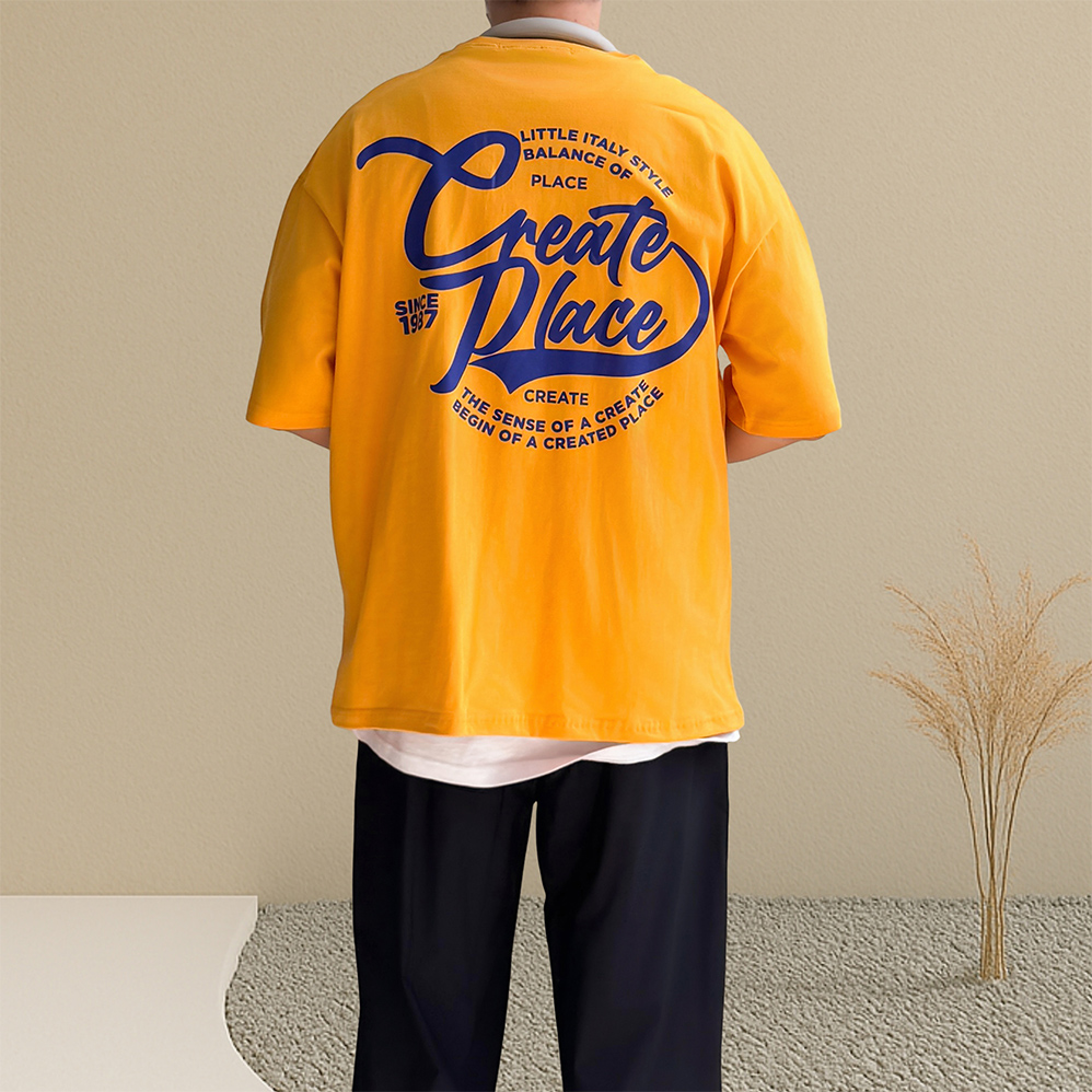 20수반팔티 남자빅사이즈반팔티 크로스핏티셔츠 - 상세 이미지 2