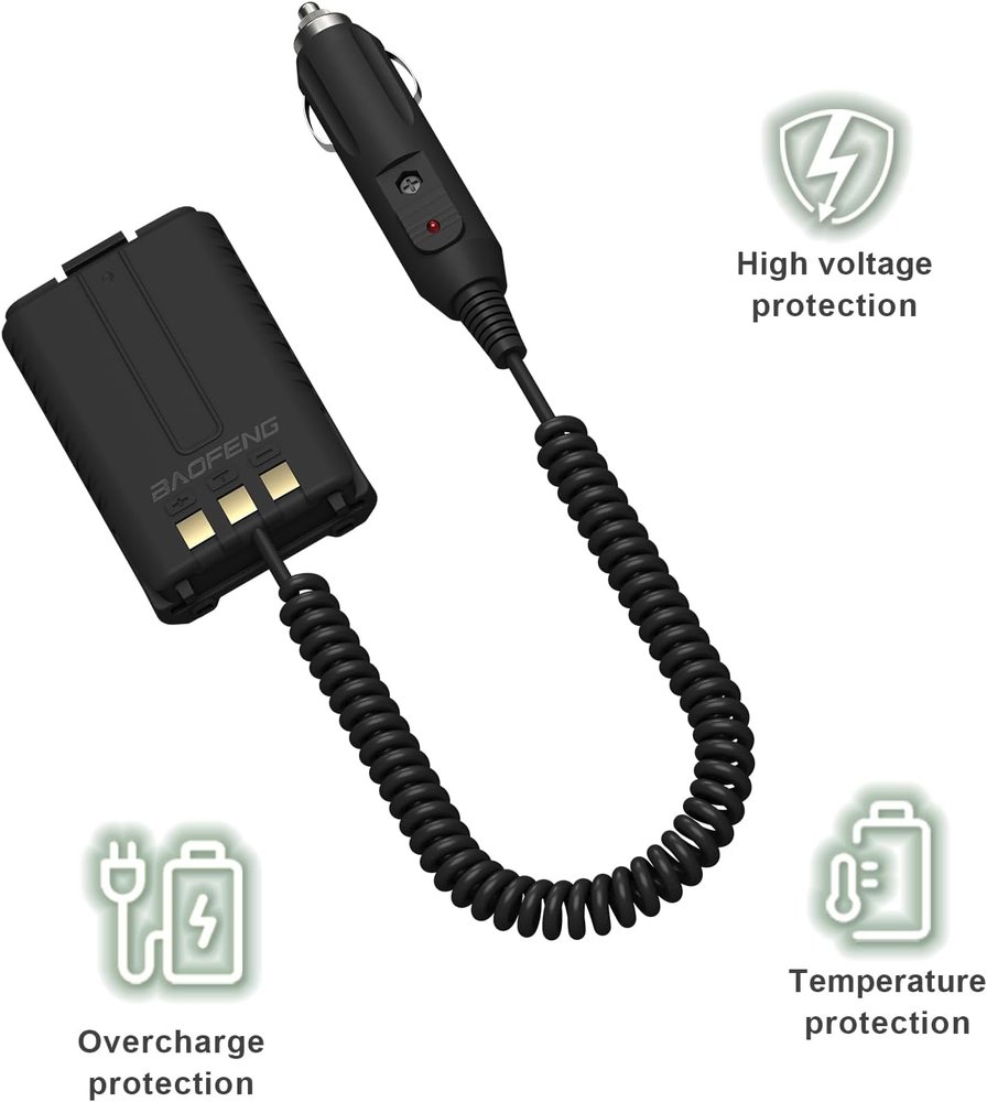 바오펭 차량용 배터리 대체기 UV-5R BF-F8HP 연속통신용 충전기 : 제이에이치상사8