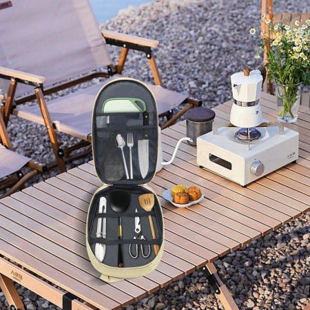 캠핑 조리 도구함 야외 요리 주방 기구 보관 파우치 수납백