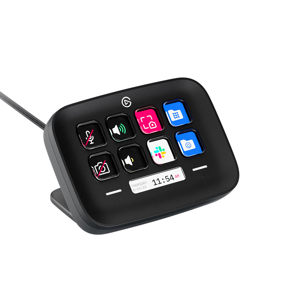엘가토 Stream Deck Neo Black 스트림덱 네오 블랙 8버튼 - 메인 이미지