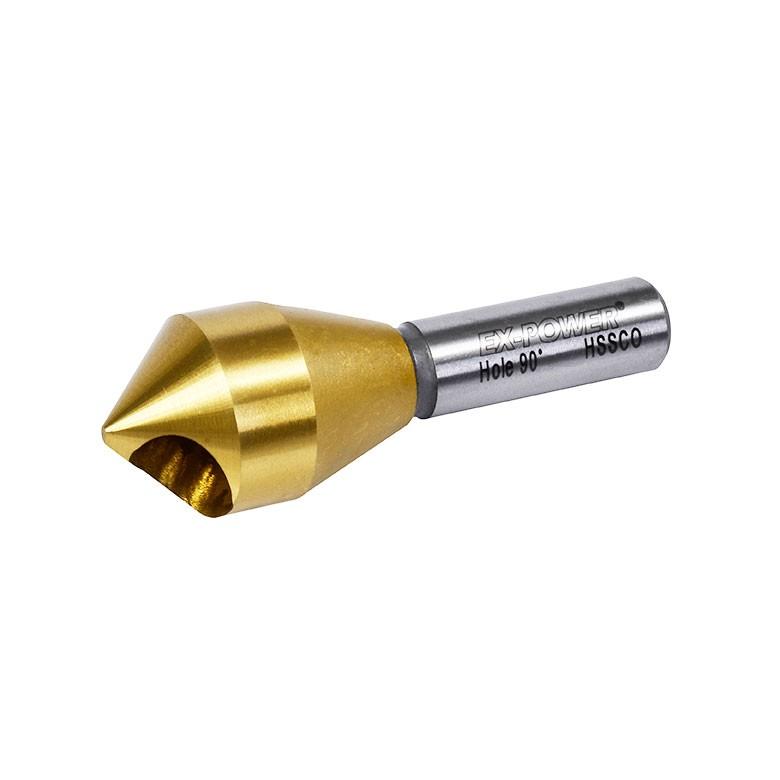이엑스파워 카운터싱크 홀형 90도 M25 59 (TIN) - 메인 이미지