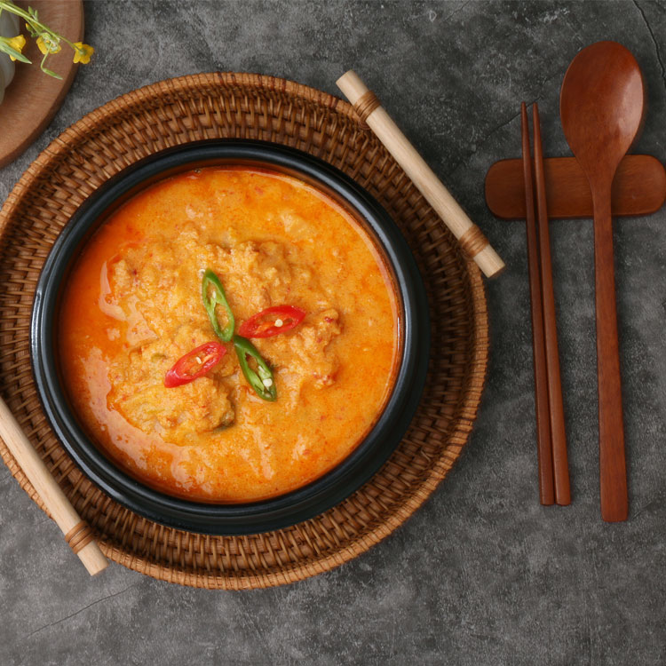 캠핑 글램핑 낚시 간편식 밀키트 맛집 장단콩비지찌개 1kg [2 - 3인분]