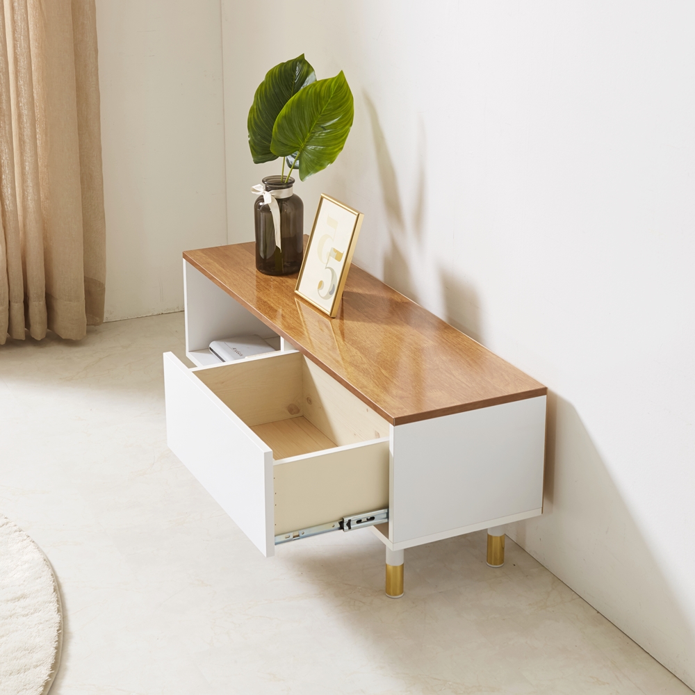 미니 안방 폭좁은 티비장 티비다이 낮은 거실장 티브다이 장식장