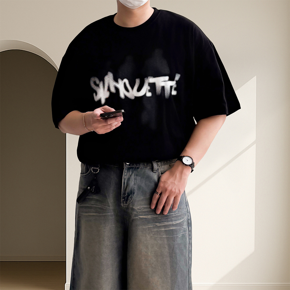 20수반팔티 남자빅사이즈반팔티 쿨링티 - 상세 이미지 4