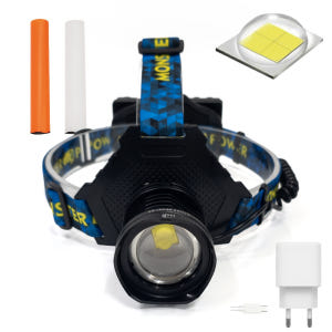 몬스터파워 XHP70 헤드랜턴 해루질 자전거 안전모 c타입 낚시 등산용 ... 운동러 솔직 후기 | 실사용 리뷰 - 상품 이미지 1