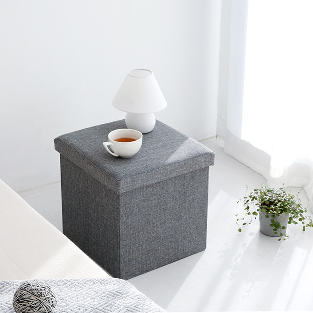 BICKY 수납스툴 M380 다크그레이 3553.8764 - 상세 이미지 3