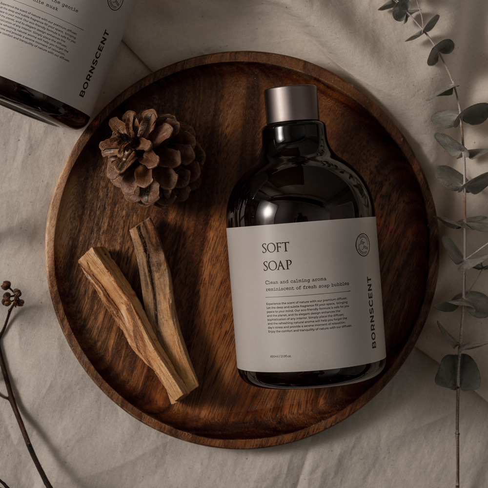 본센트 대용량 실내 화장실 사무실 디퓨저 650ml 3개입