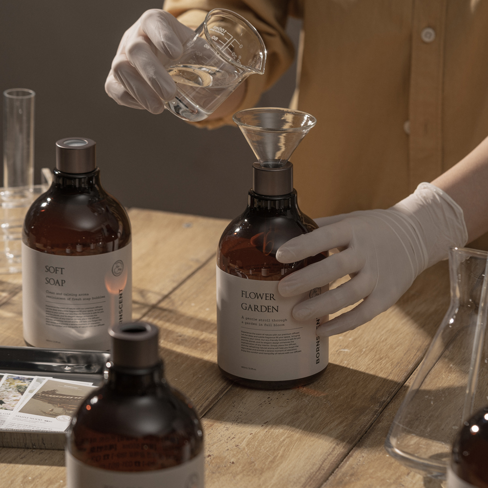 본센트 대용량 실내 화장실 사무실 디퓨저 650ml 3개입