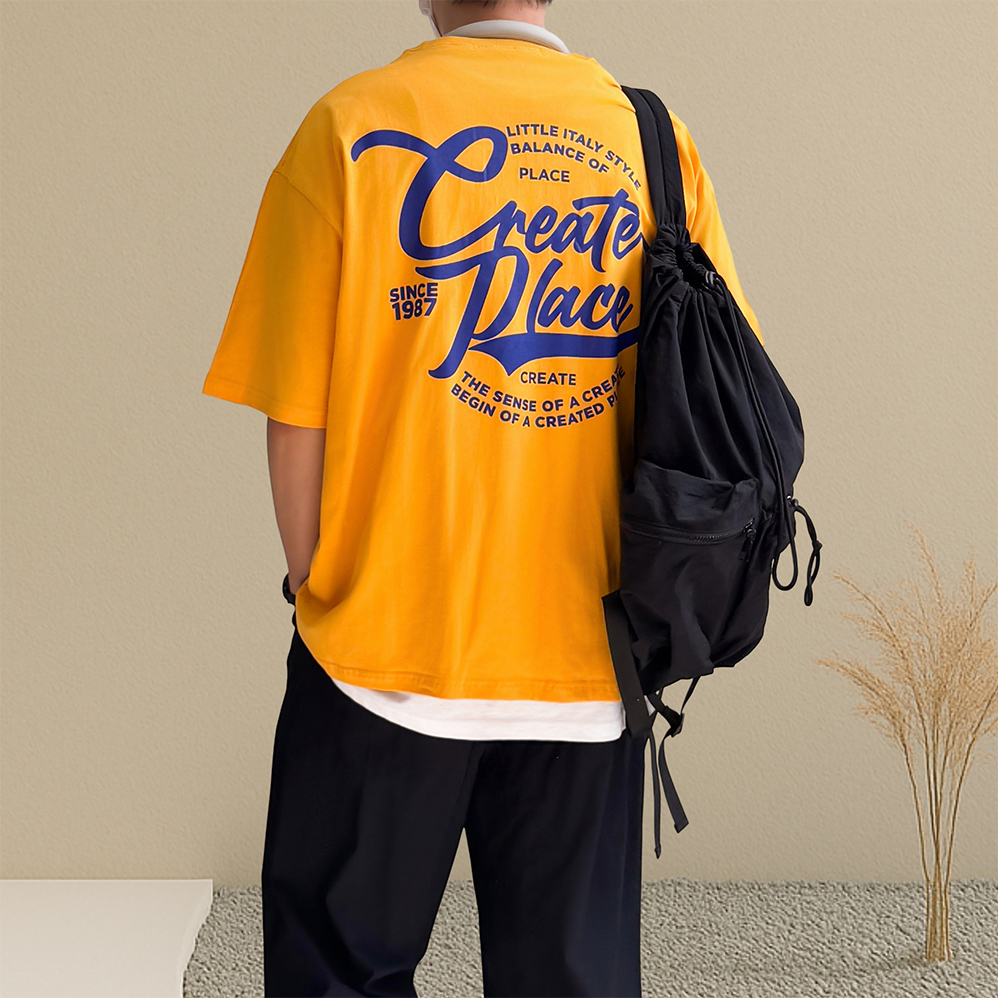 20수반팔티 남자빅사이즈반팔티 크로스핏티셔츠 - 상품 이미지