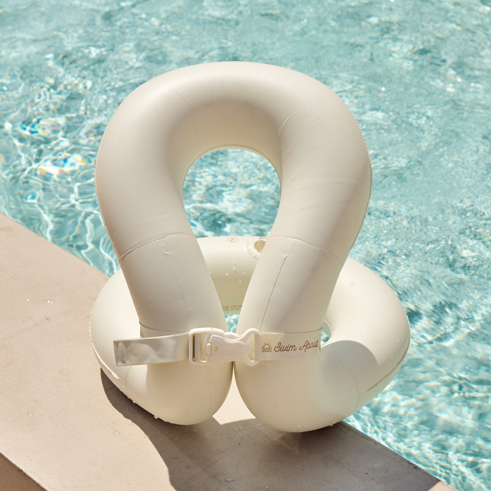 스윔어바웃 성인 어린이 퓨어 넥 튜브 부력 구명 조끼 베스트 부력보조복 80kg