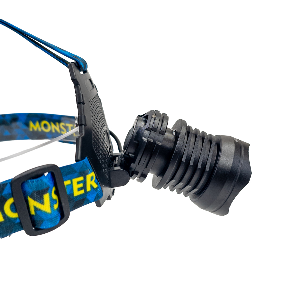 몬스터파워 XHP70 헤드랜턴 해루질 자전거 안전모 c타입 낚시 등산용 충전식 방수