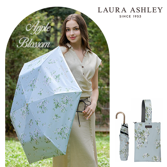 로라애슐리 프리미엄 암막 3단 양산 우산 2종세트(조세티+애플블라썸) 양우산