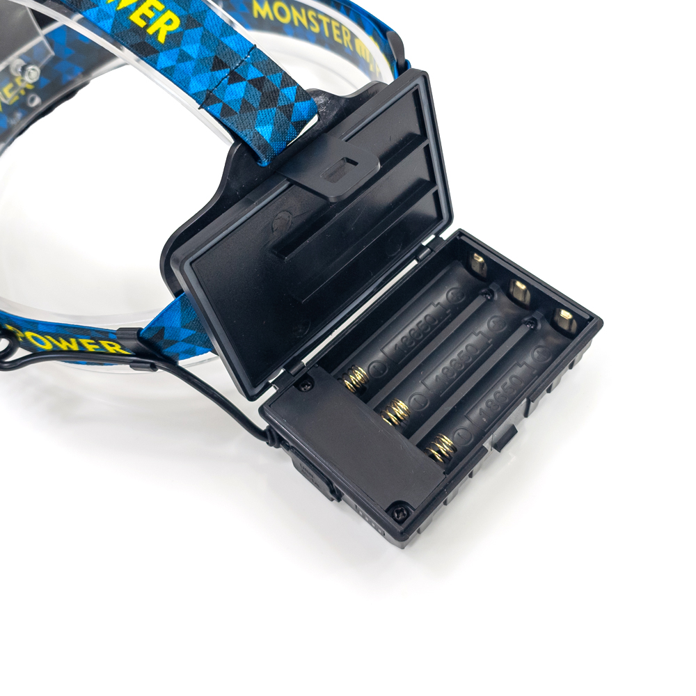 몬스터파워 XHP70 헤드랜턴 해루질 자전거 안전모 c타입 낚시 등산용 충전식 방수