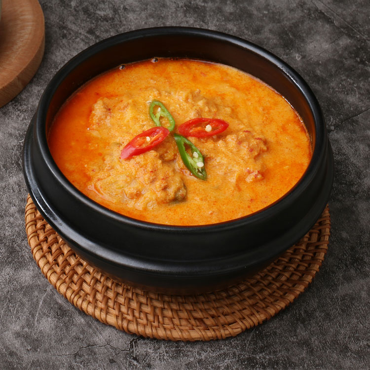 캠핑 글램핑 낚시 간편식 밀키트 맛집 장단콩비지찌개 1kg [2 - 3인분]