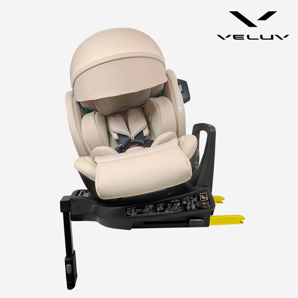 벨럽 V90 아이사이즈 360 회전형 유아 카시트 (ISOFIX) 피치휩 - 상세 이미지 5