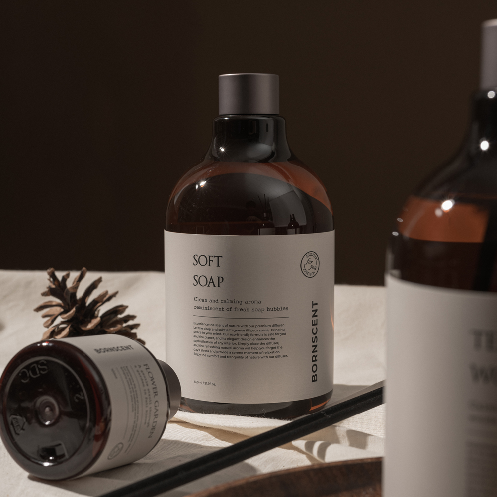 본센트 대용량 실내 화장실 사무실 디퓨저 650ml 3개입