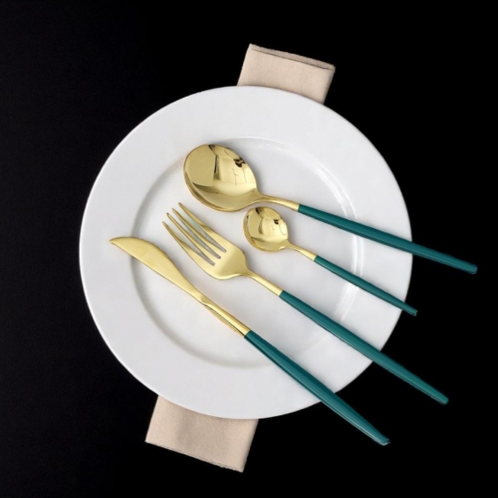 테이블 커트러리세트 스텐 포크나이프 홈파티 수저 스푼 6인