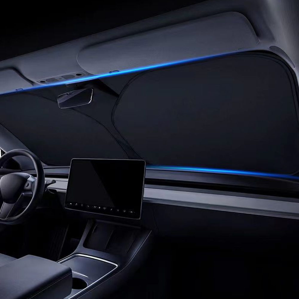 원터치 차량 햇빛가리개 암막형 앞유리 차박 자동차 가림막 운전석 썬바이저 선쉐이드 승용차 블라인드