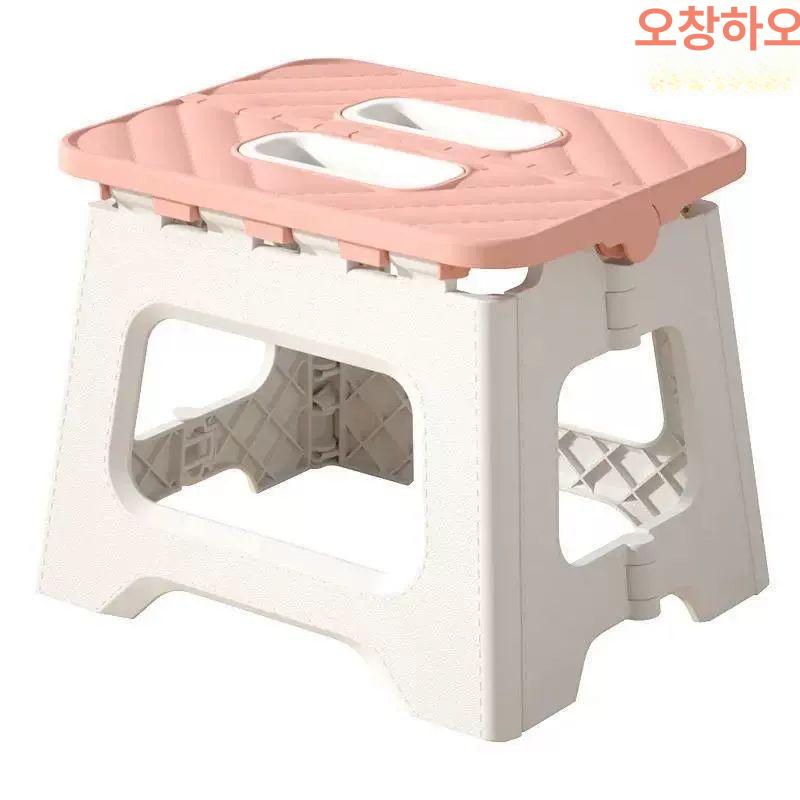 스툴 욕실 접이식 샤워의자 화장실의자 기본형 목욕탕 블루-중형 - 상세 이미지 5