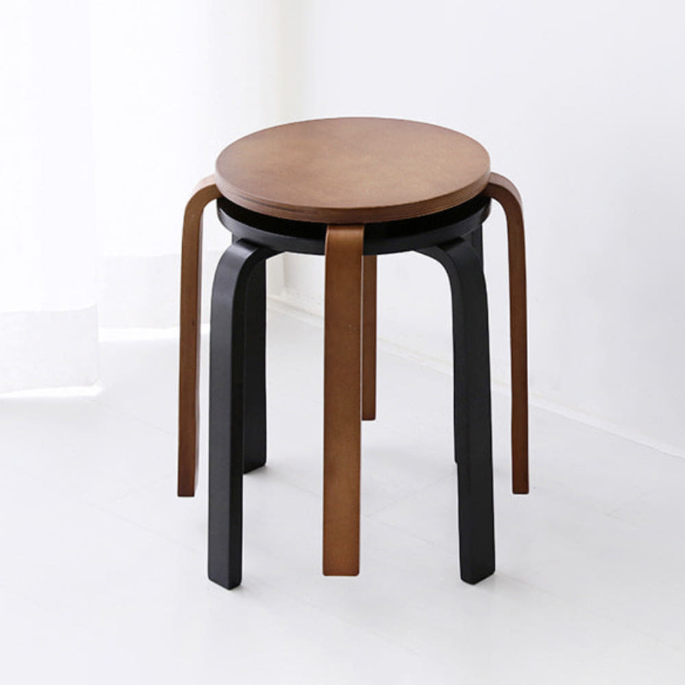 TOOPAK 원형스툴 44 브라운 4912.9862