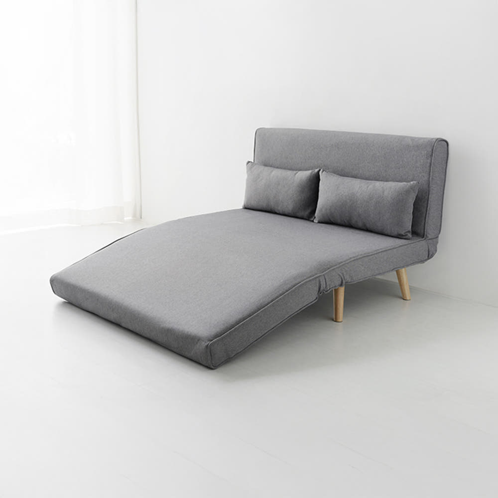 FOLDI 2인 소파베드 9237.4888, 라이트그레이