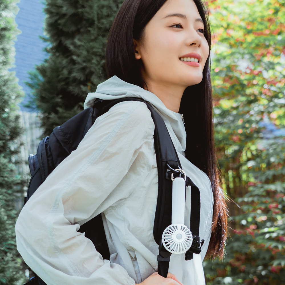 휴대용 미니 손선풍기 초경량 초소형 핸디 저소음 탁상용 거치 BLDC 키링형 - 상세 이미지 2