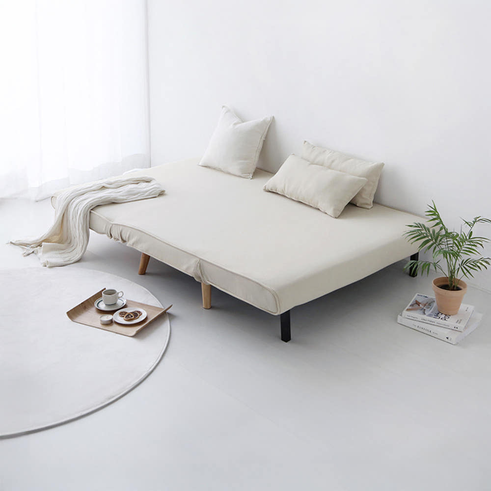 FOLDI 2인 소파베드 9237.4888, 라이트그레이