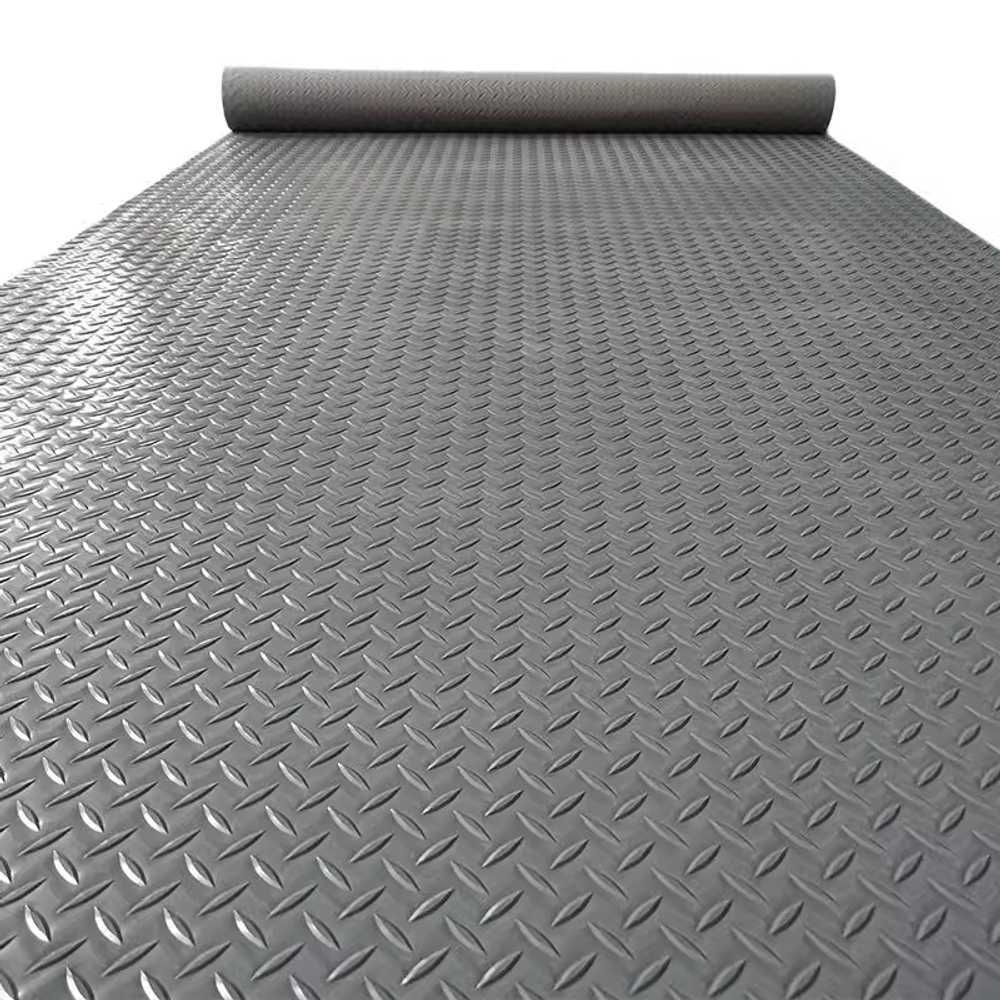 PVC 바닥 매트 플라스틱 롤매트 사무실 고무 논슬립 1.5x2m - 상품 이미지
