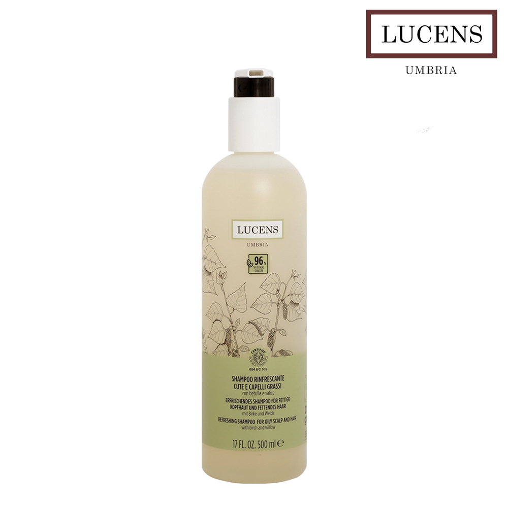 루센스 리프레슁 스칼프 지루성두피염 지성샴푸 500+250ml/이태리 천연유기농 비건샴푸 - 상세 이미지 2