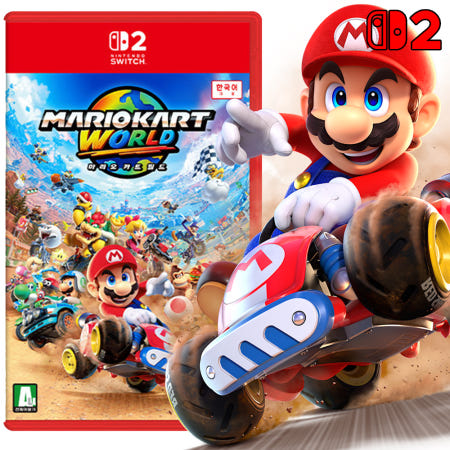 닌텐도 닌텐도 스위치2 마리오 카트 라이더 월드 마카 운전 레이싱 게임 칩 팩 신작