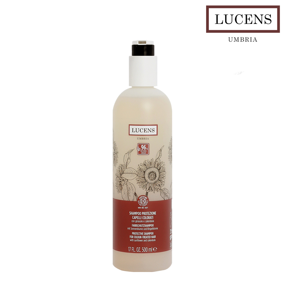 루센스 컬러 염색모발용 샴푸 500+250ml /이태리 천연 유기농 비건샴푸 - 상세 이미지 2