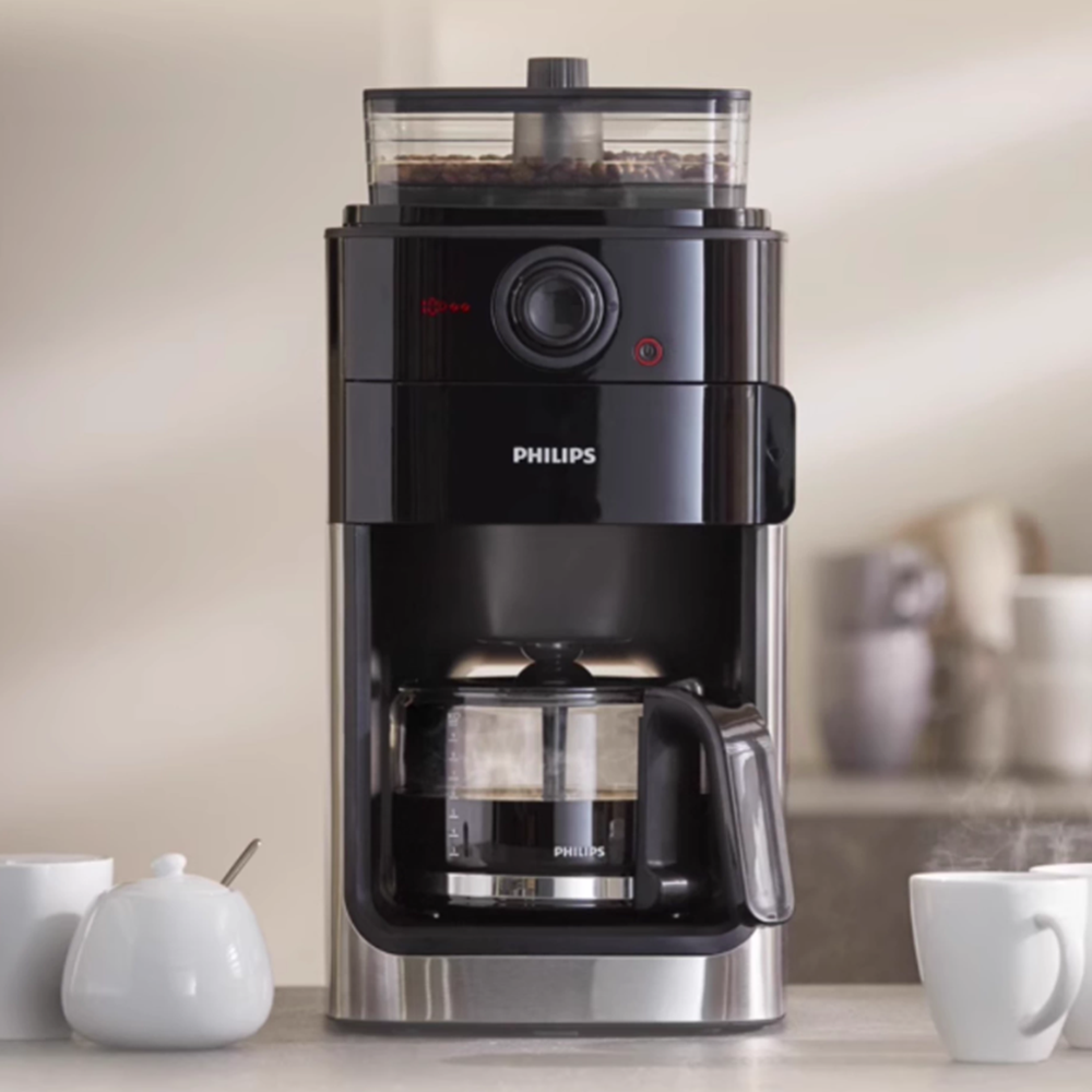 전자동 커피머신 소형 에스프레소 드립 겸용 가정용 홈카페 머신 블랙